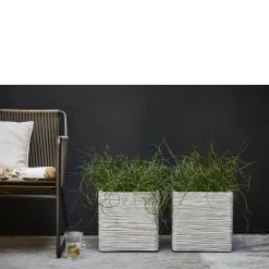 Capi Bloempot Nature Rib (40X40X40 Cm)