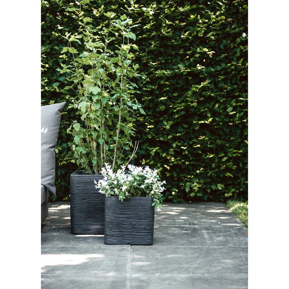 Capi Bloempot Nature Rib (30X30X30 Cm)