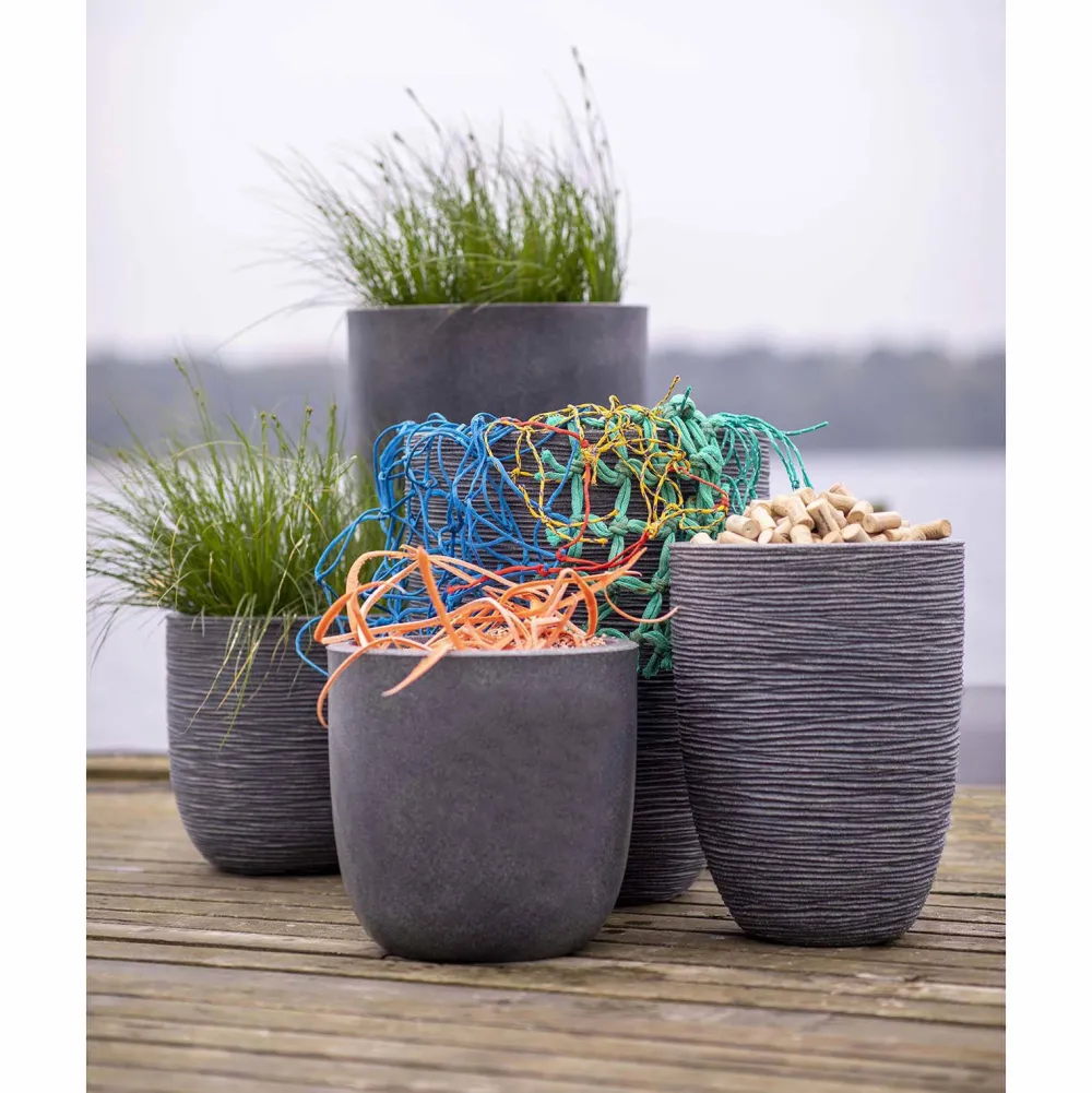 Capi Bloempot Waste Rib (O43X41 Cm)