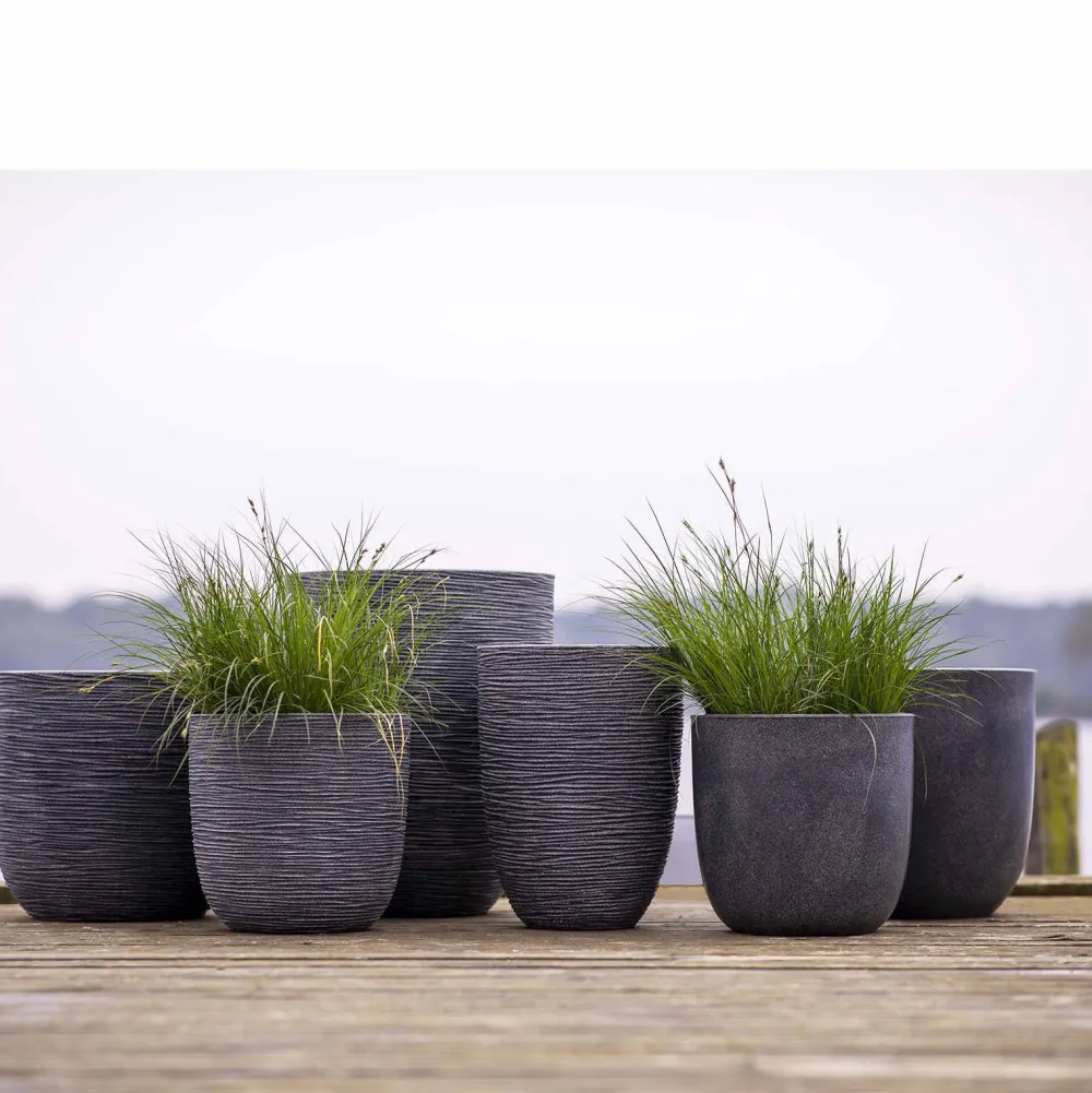 Capi Bloempot Waste Rib (O43X41 Cm)