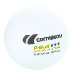 Cornilleau Tafeltennisballen P-Ball *** Wit 3 St. Tafeltennisballen P-Ball *** 3 Stuks (Wit)