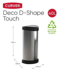Sale Curver Decobin Afvalbak Decobin (40 L)