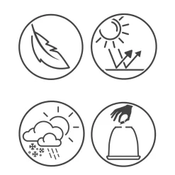 Decoris Bloempot Lennox Set Van 2 (O44, 37 Cm)