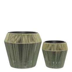 Decoris Bloempotten Ruby Set Van 2 (O42 En O28 Cm)