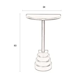 Sale Dutchbone Bijzettafel Lina