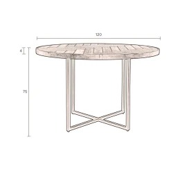Online Dutchbone Eettafel Class