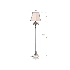 New Dutchbone Vloerlamp Cresta