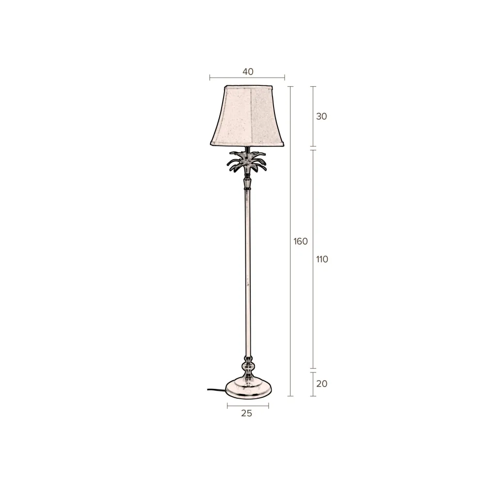 New Dutchbone Vloerlamp Cresta