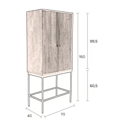 Hot Dutchbone Wandkast Nairobi