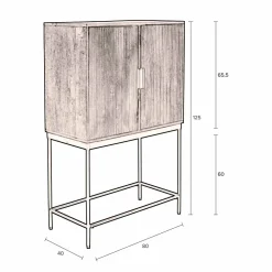 New Dutchbone Wandkast Saroo