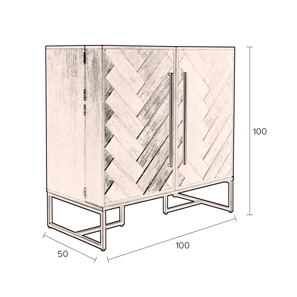 Clearance Dutchbone Wijnkast Class