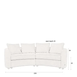 Discount Dutchbone 3-Zitsbank Fernon