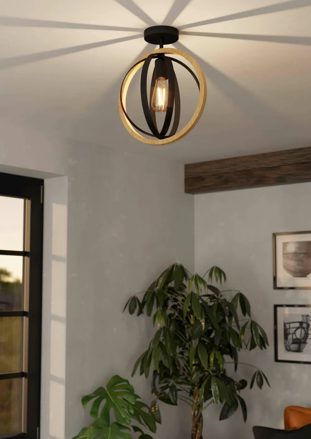 Clearance EGLO Plafondlamp Basildon (O32 Cm)