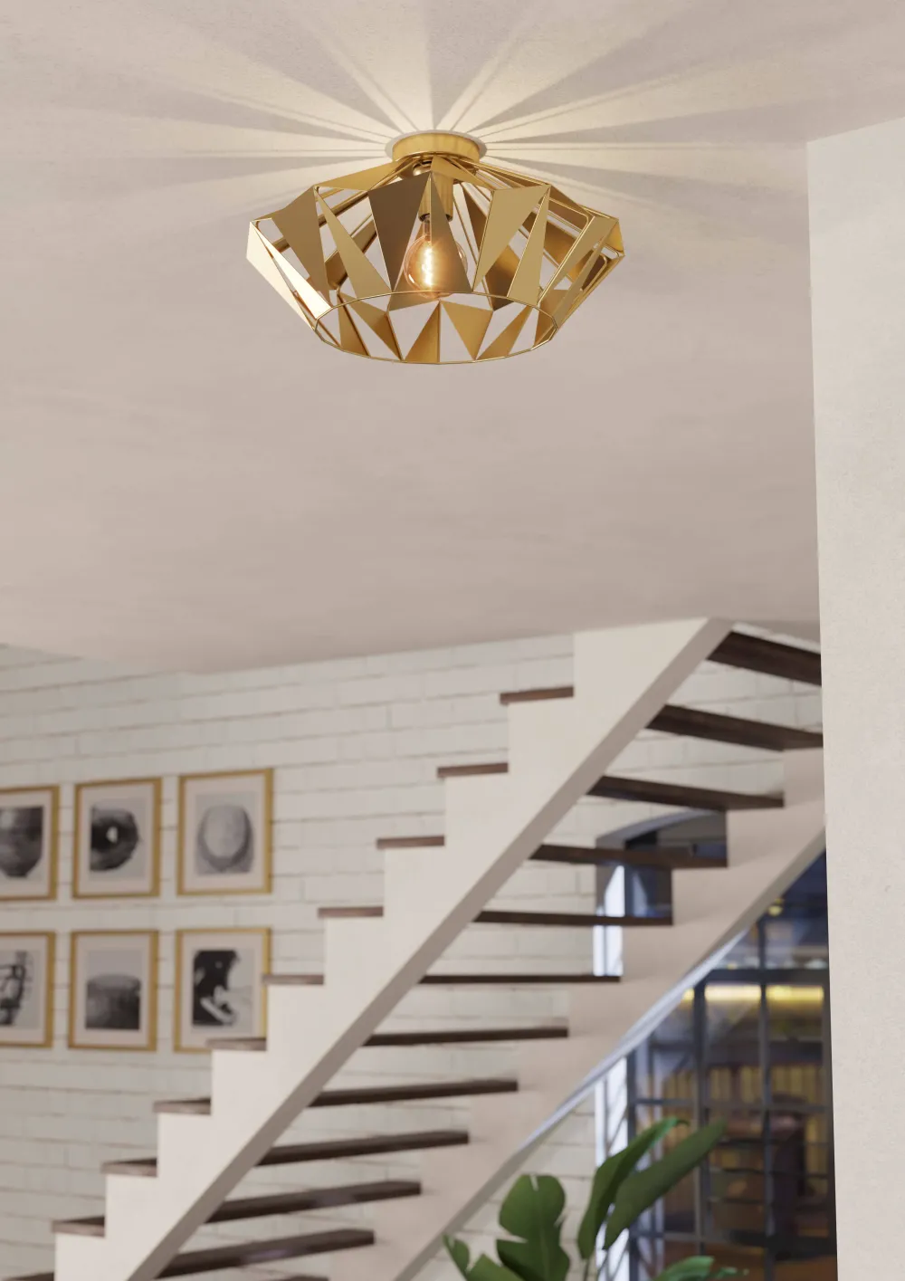 Best EGLO Plafondlamp Carlton