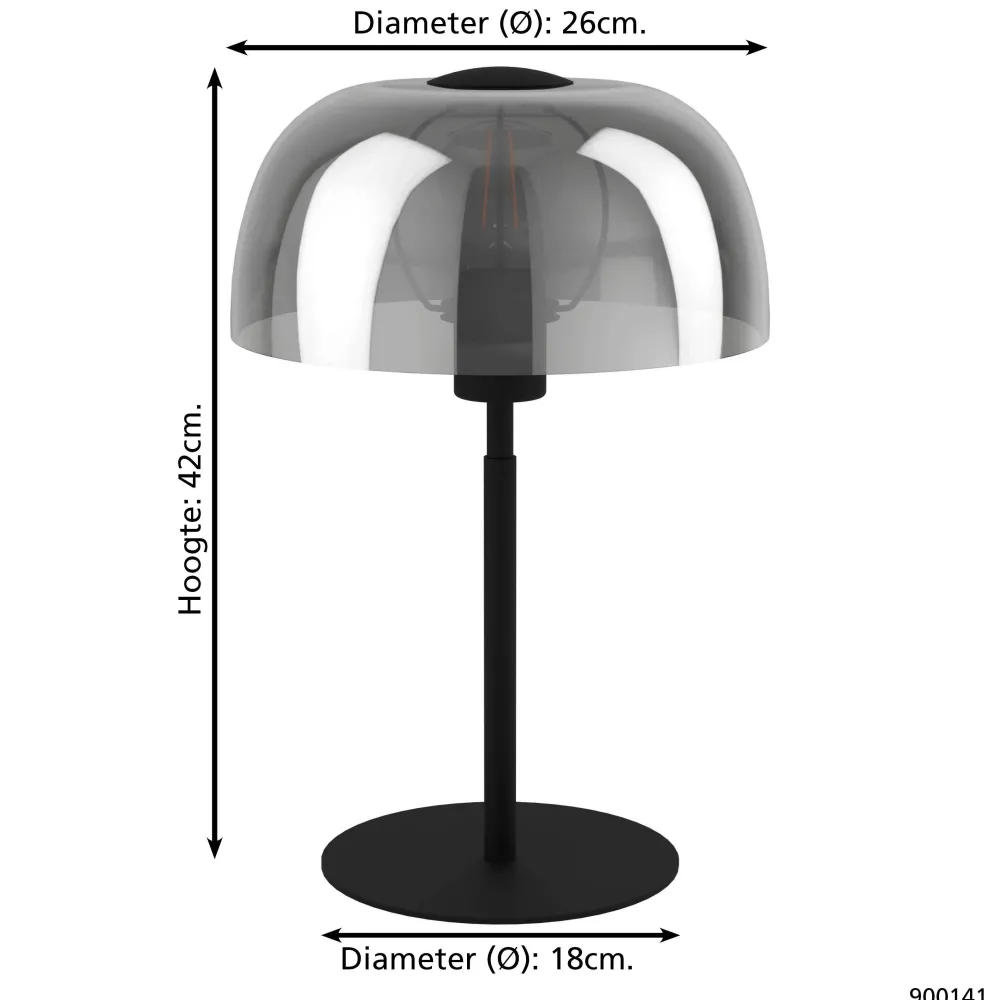 Online EGLO Tafellamp Solo 2 (O26 Cm)