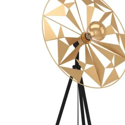 EGLO Vloerlamp Castanuelo Goud