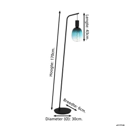 Hot EGLO Vloerlamp Cranley