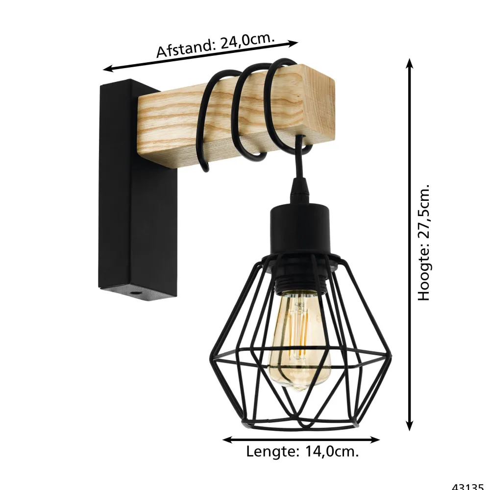 Discount EGLO Wandlamp Townshend 5