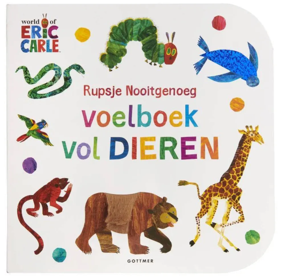 wehkamp Eric Carle Rupsje Nooitgenoeg Voelboek Vol Dieren
