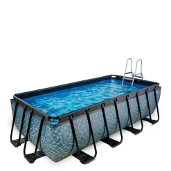 EXIT Frame Pool 400 X 200 X 100 Premium Grijs