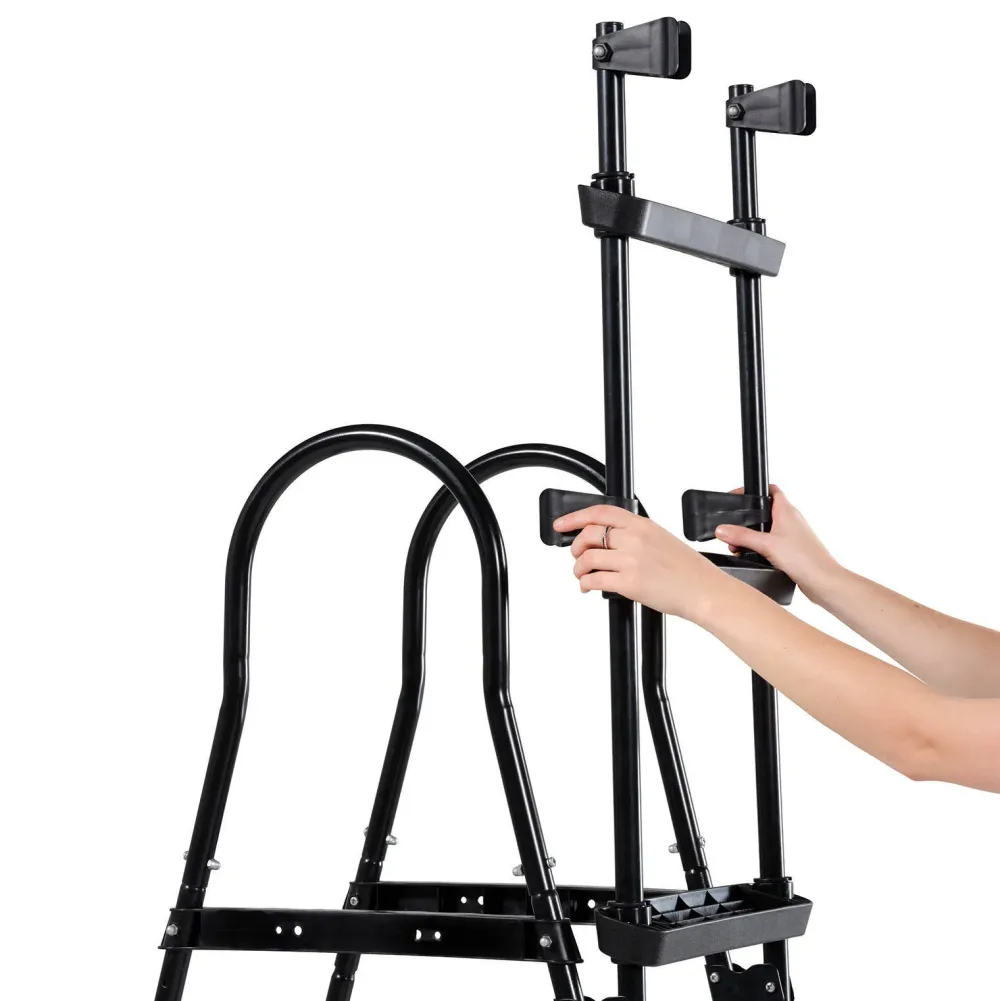 EXIT Frame Pool Ladder 91-107Cm (43") - Black