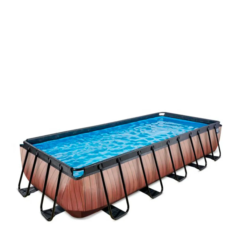 EXIT Frame Pool 5.4X2.5X1M Premium Houtbruin