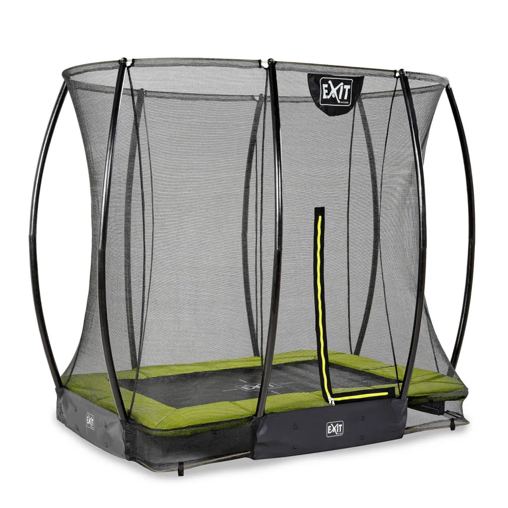 EXIT Silhouette Ground Trampoline 214X153 Cm