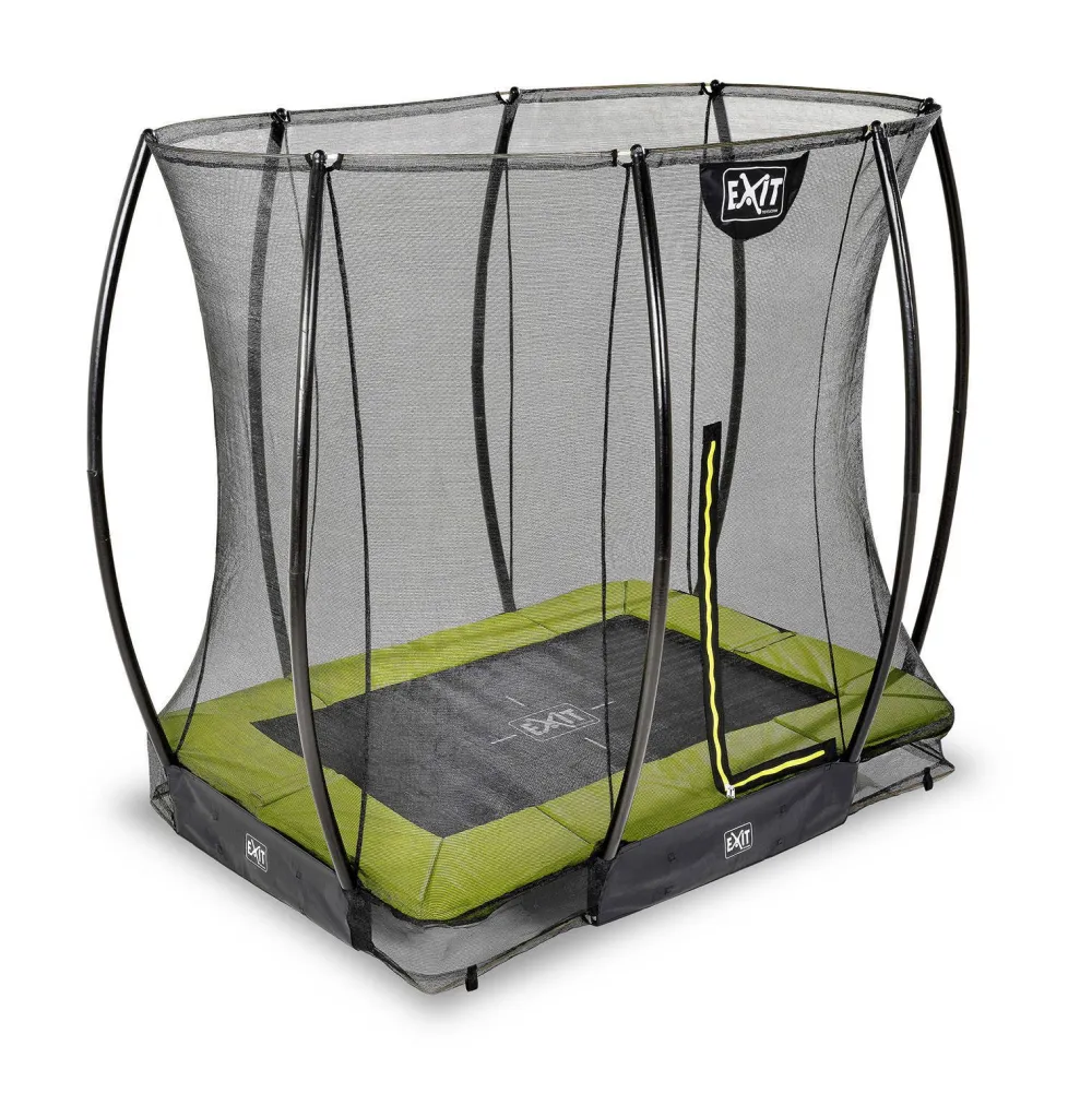 EXIT Silhouette Ground Trampoline 214X153 Cm