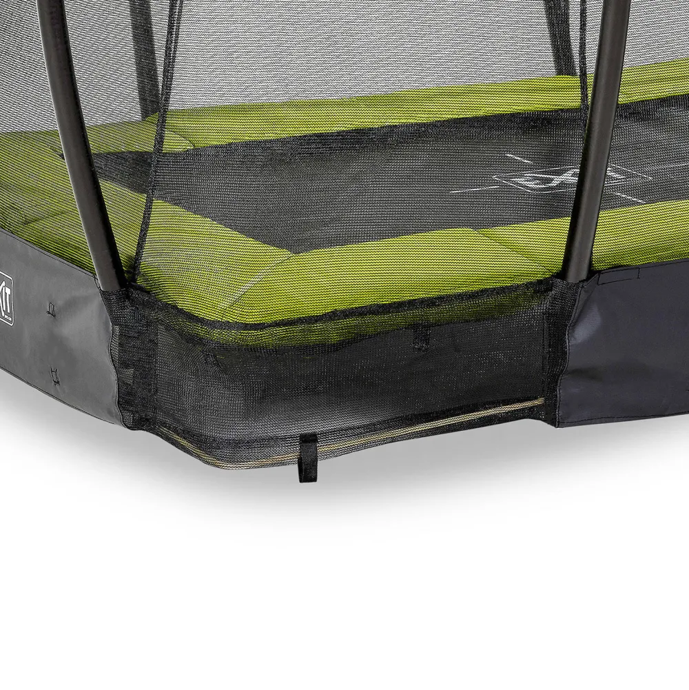 EXIT Silhouette Ground Trampoline 214X153 Cm