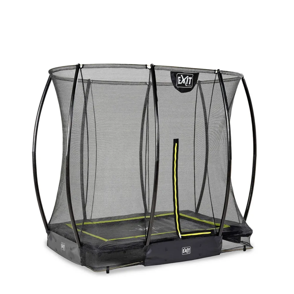 EXIT Silhouette Ground Trampoline 214X153 Cm