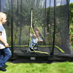 EXIT Silhouette Ground Trampoline 214X153 Cm
