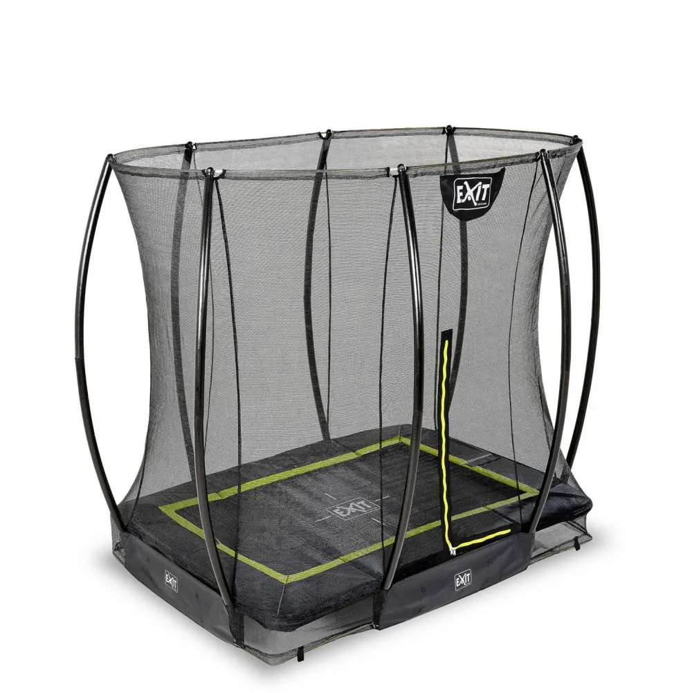 EXIT Silhouette Ground Trampoline 214X153 Cm