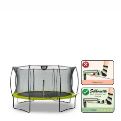 EXIT Silhouette Trampoline O366 Cm