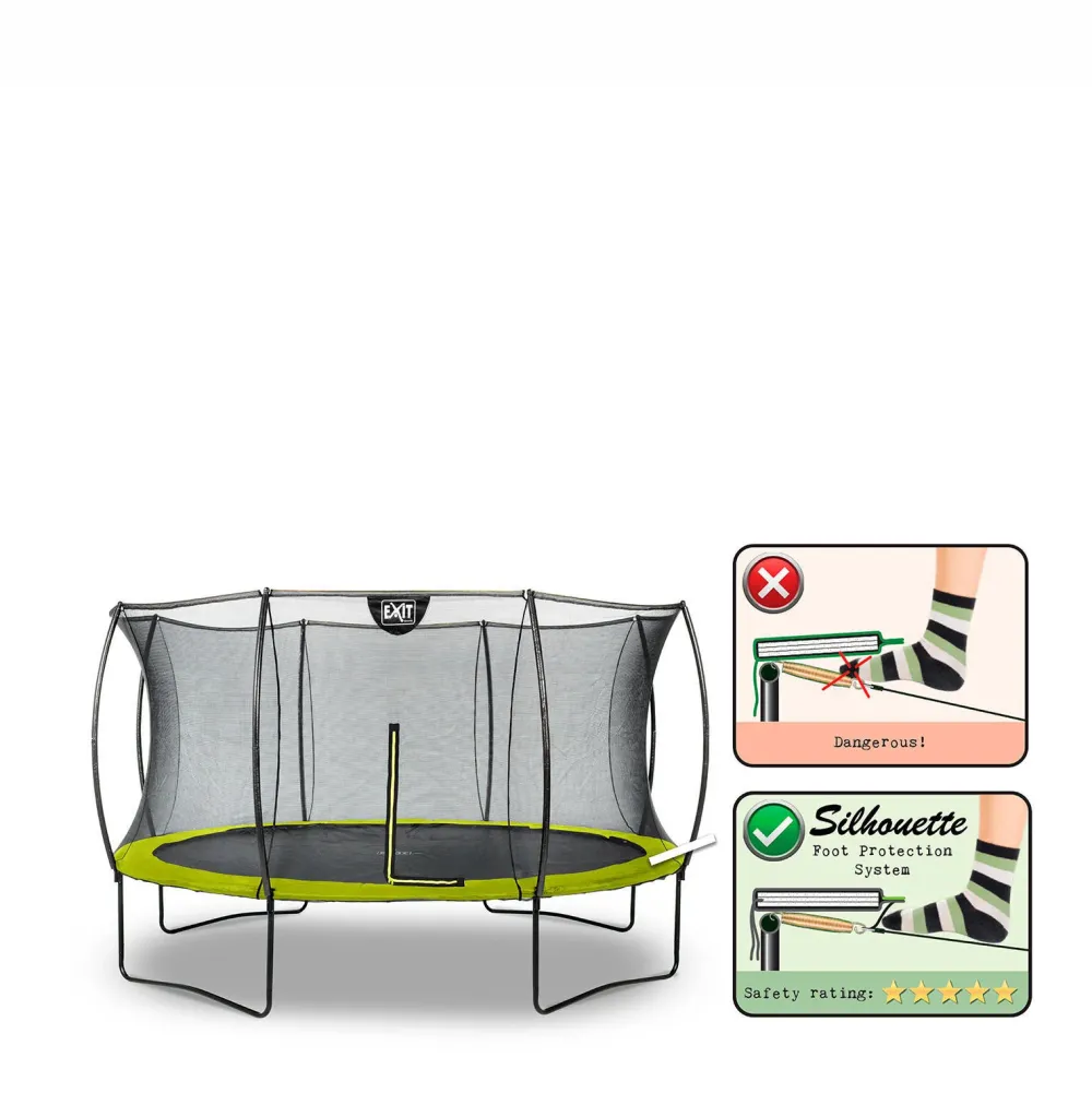 EXIT Silhouette Trampoline O366 Cm