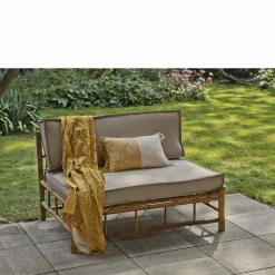 Exotan 2-Zits Palletbank Bamboe