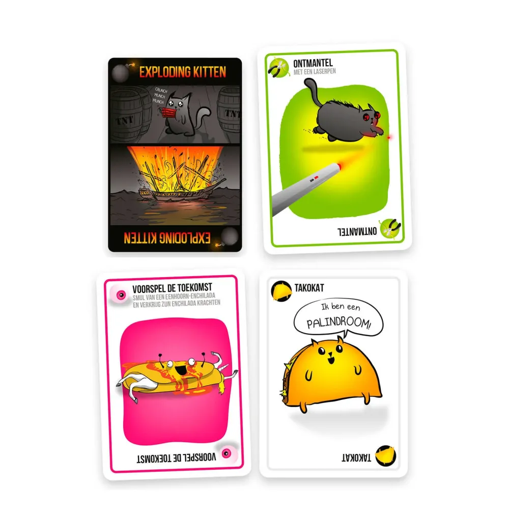 Exploding Kittens Nl + Gratis Streaking Kittens Nl
