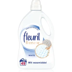 New Fleuril Renew Liquid White - - Vloeibaar Wasmiddel - Voordeelverpakking - 4 X 49 Wasbeurten - 196 Wasbeurten