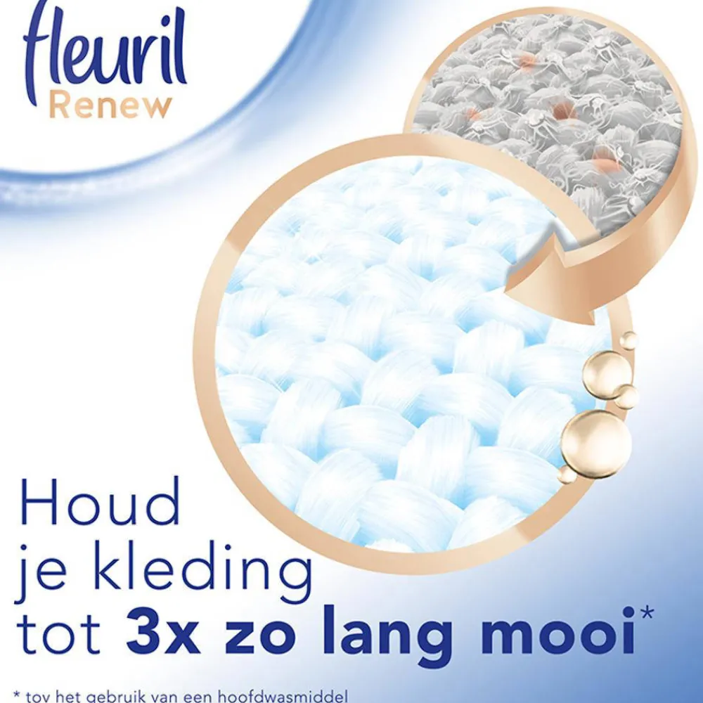New Fleuril Renew Liquid White - - Vloeibaar Wasmiddel - Voordeelverpakking - 4 X 49 Wasbeurten - 196 Wasbeurten