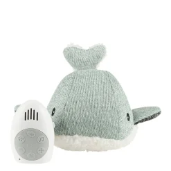 Flow Amsterdam Hartslagknuffel Moby Walvis Groen - Knuffel 24 Cm