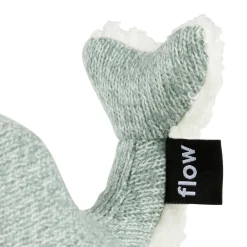 Flow Amsterdam Hartslagknuffel Moby Walvis Groen - Knuffel 24 Cm
