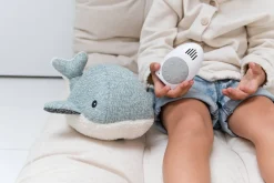 Flow Amsterdam Hartslagknuffel Moby Walvis Groen - Knuffel 24 Cm