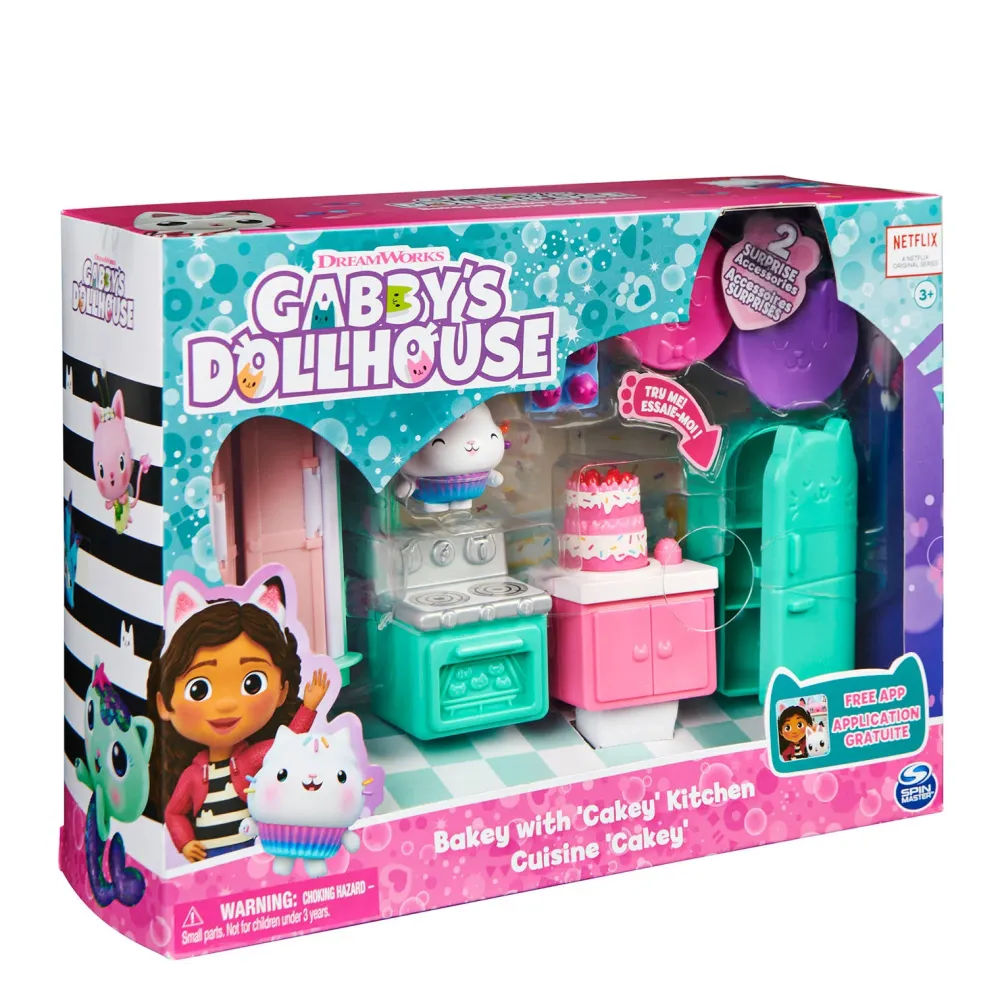 Gabby's Dollhouse Deluxe Room - Cakey'S Kitchen