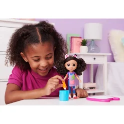 Gabby's Dollhouse Gabby'S Poppenhuis Gabby Pop & Babykitty Knutsel Speelset
