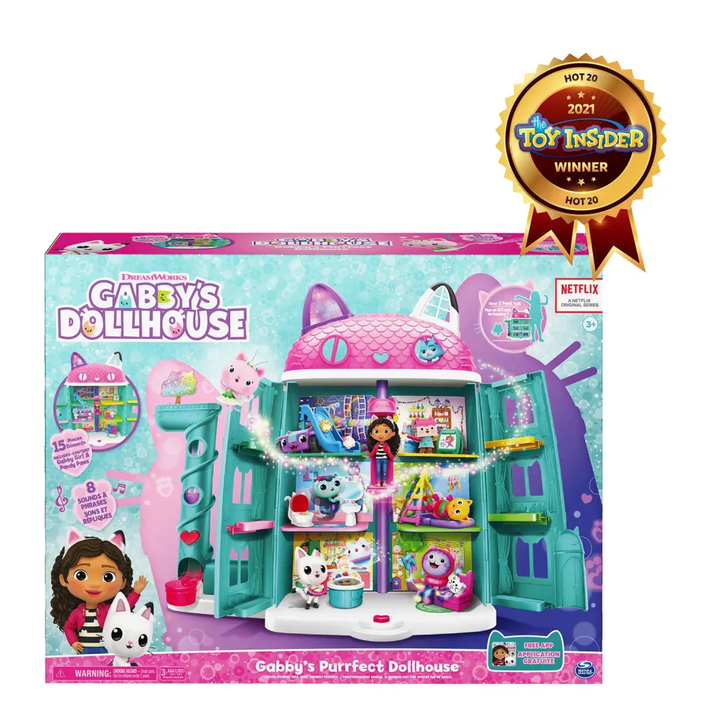Gabby's Dollhouse Gabby'S Purrfect Dollhouse