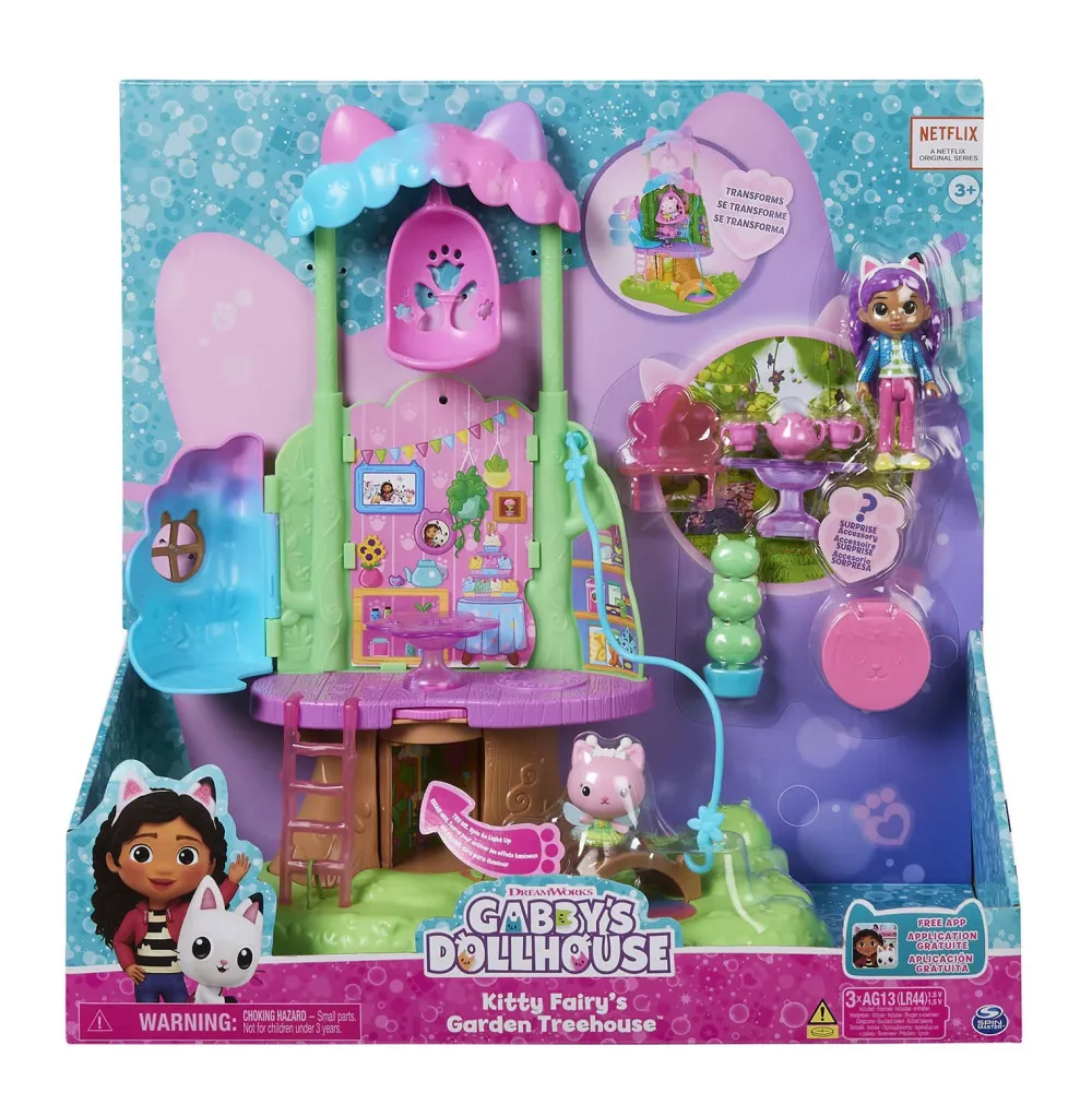 Gabby's Dollhouse Gabby'S Poppenhuis Gabby En Kitty Fee'S Boomhut