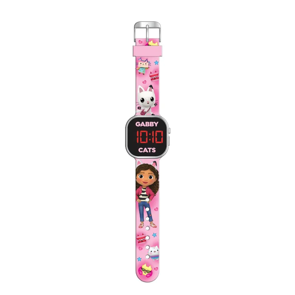 Gabby's Dollhouse Led Horloge