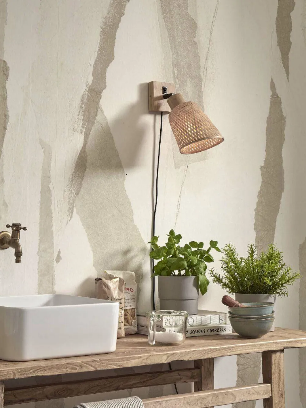 Good&Mojo Wandlamp Java (O15 Cm)