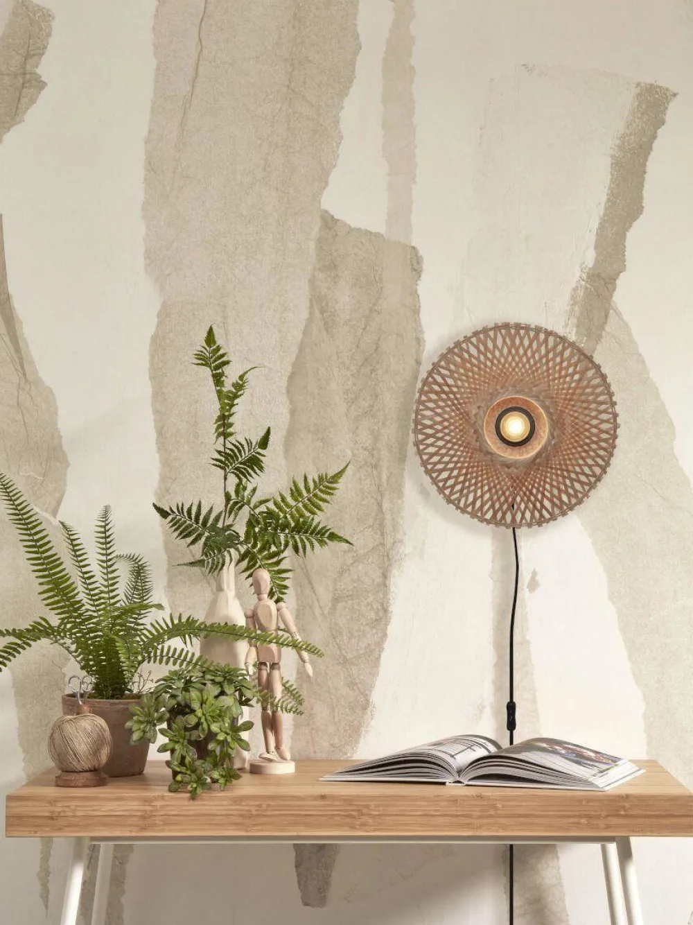 Discount Good&Mojo Wandlamp Kalimantan (O8 Cm)