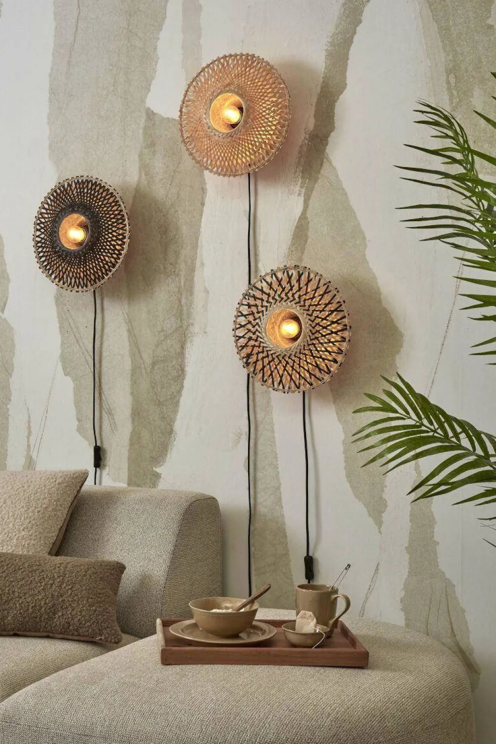 Discount Good&Mojo Wandlamp Kalimantan (O8 Cm)