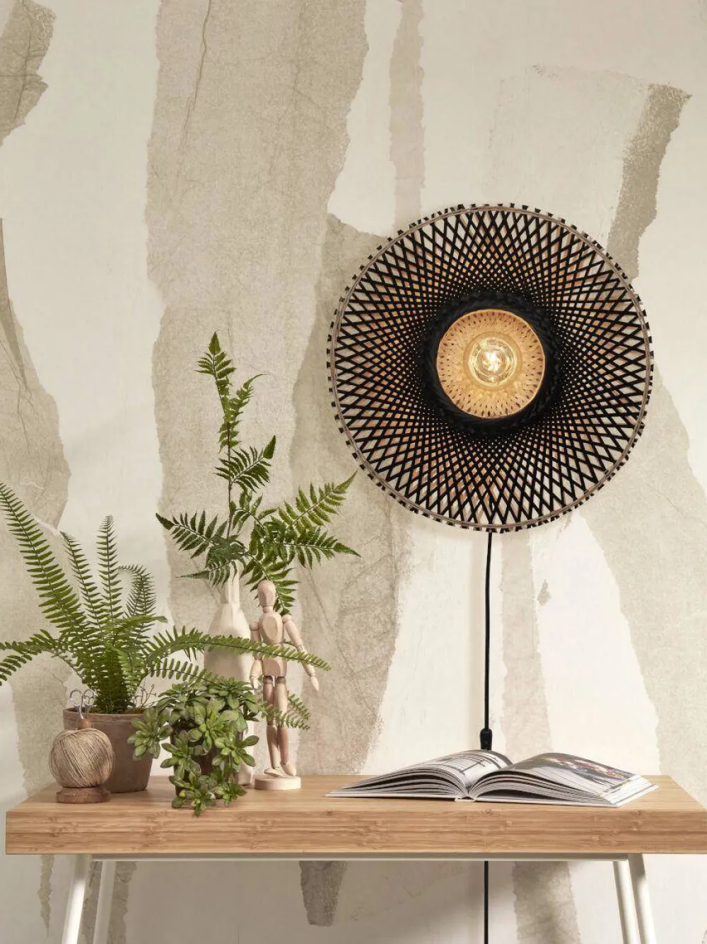 Good&Mojo Wandlamp Kalimantan (O12 Cm)